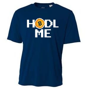 Hold Me Bitcoin Cooling Performance Crew T-Shirt