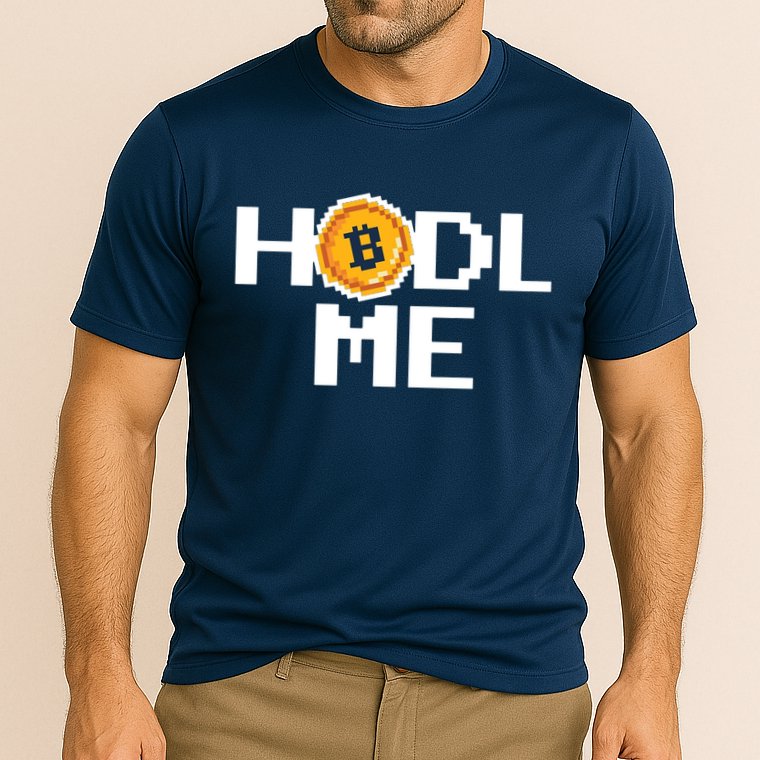Hold Me Bitcoin Performance Shirt