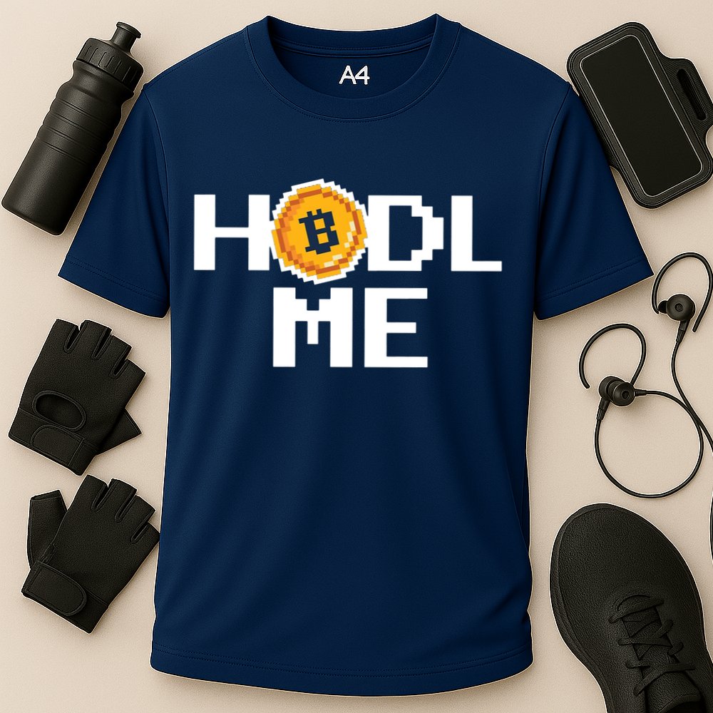 Hold Me Bitcoin Performance Shirt