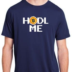 Hold Me Bitcoin Adult ChromaSoft Performance T-Shirt