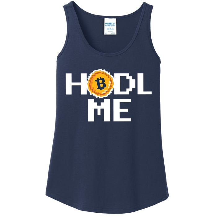 Hold Me Bitcoin Ladies Essential Tank