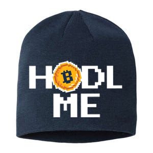 Hold Me Bitcoin Sustainable Beanie