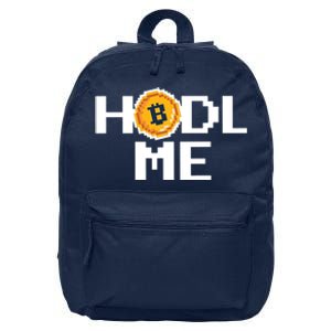 Hold Me Bitcoin 16 in Basic Backpack