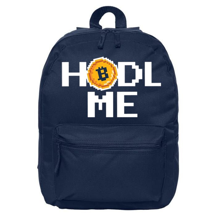 Hold Me Bitcoin 16 in Basic Backpack