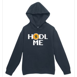 Hold Me Bitcoin Urban Pullover Hoodie