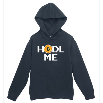 Hold Me Bitcoin Urban Pullover Hoodie