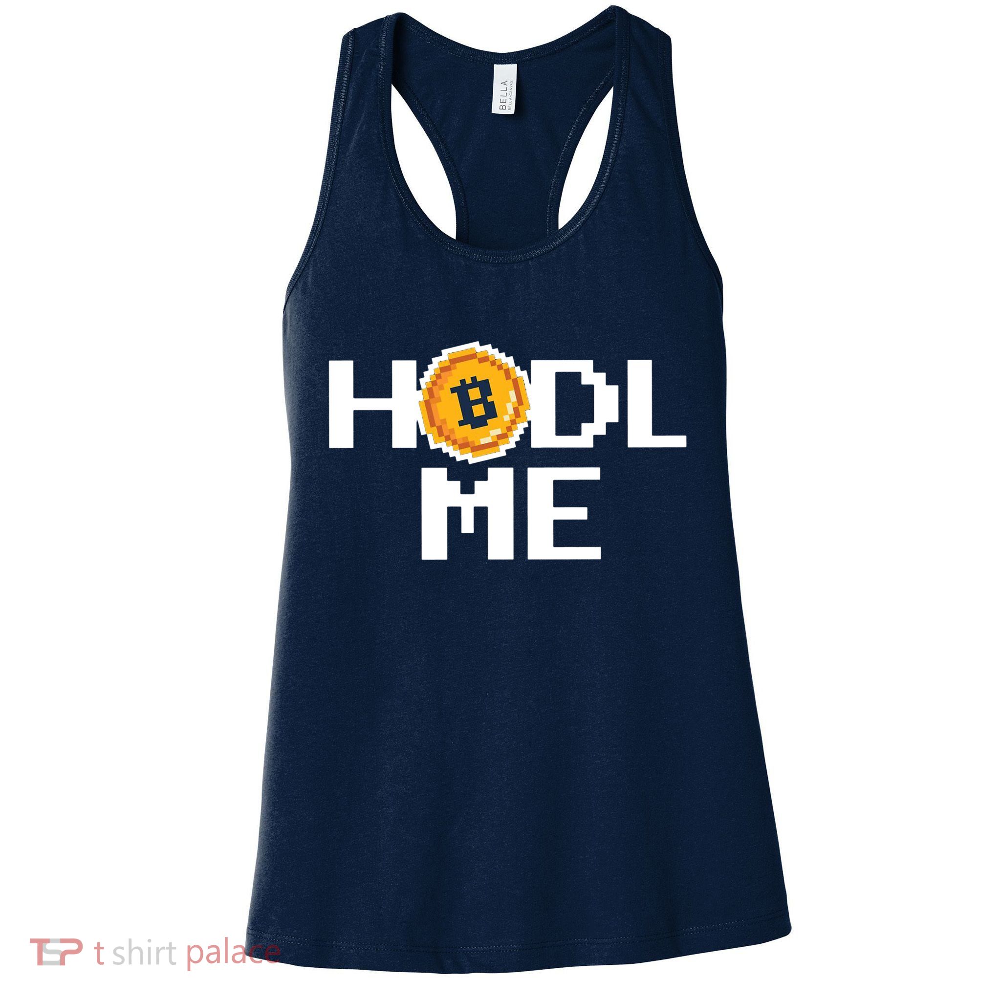 Hold Me Bitcoin Womens Tank Top