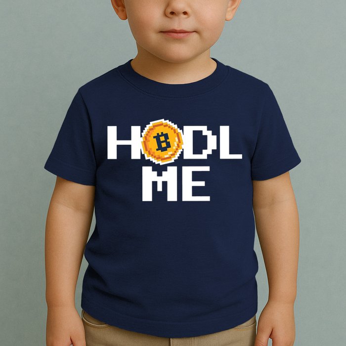 Hold Me Bitcoin Toddler T-Shirt