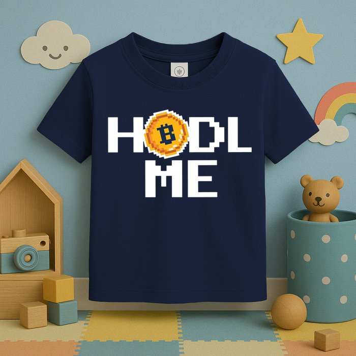 Hold Me Bitcoin Toddler T-Shirt