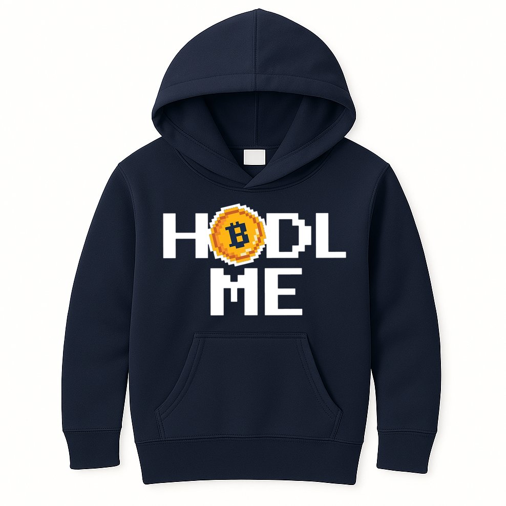 Hold Me Bitcoin Kids Hoodie
