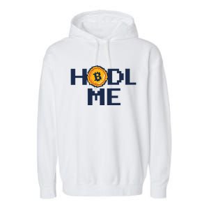 Hold Me Bitcoin Garment-Dyed Fleece Hoodie