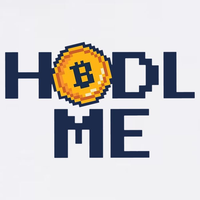 Hold Me Bitcoin Garment-Dyed Sweatshirt