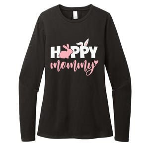 Happy Mommy Bunny Cute Holiday Womens CVC Long Sleeve Shirt