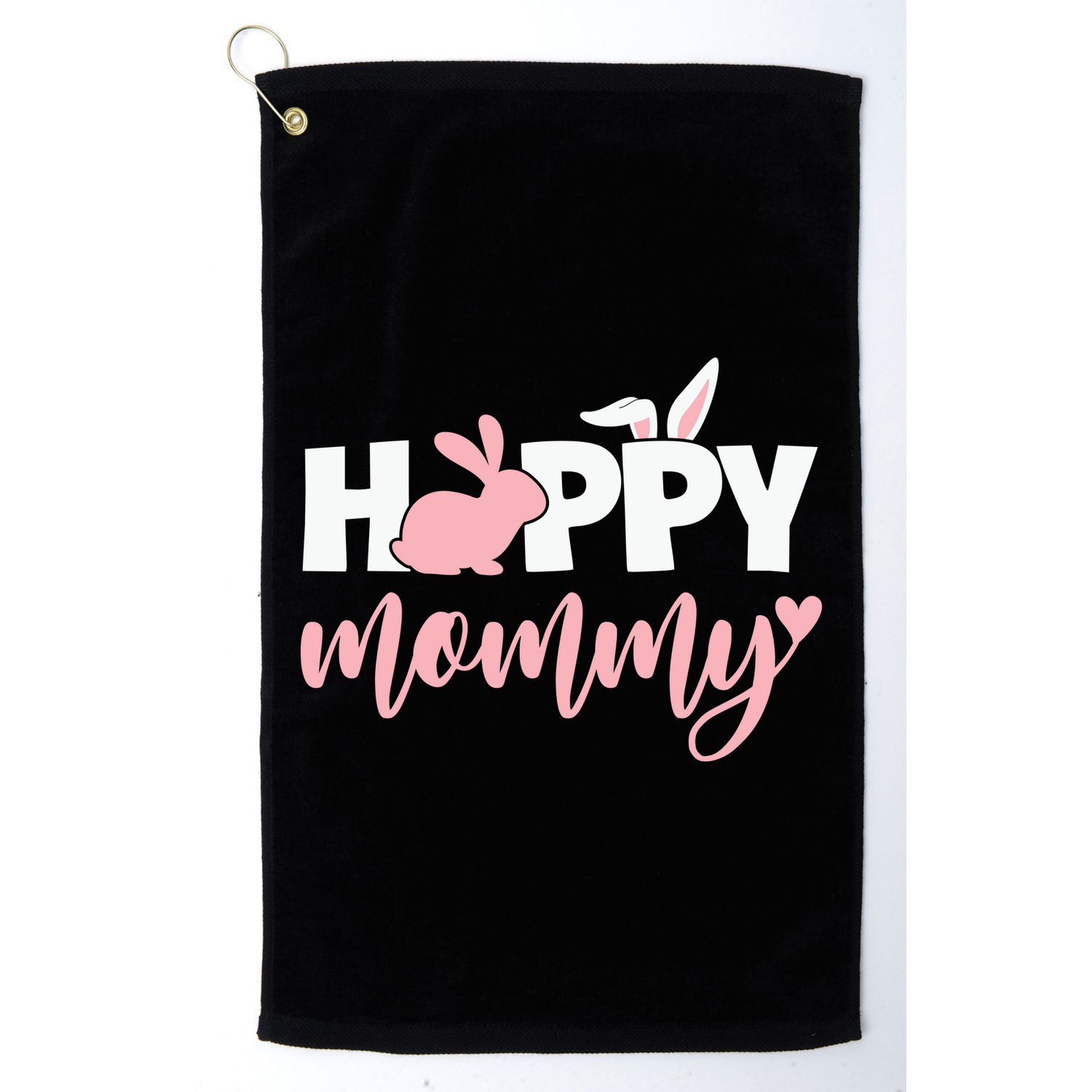 Happy Mommy Bunny Cute Holiday Golf Towel