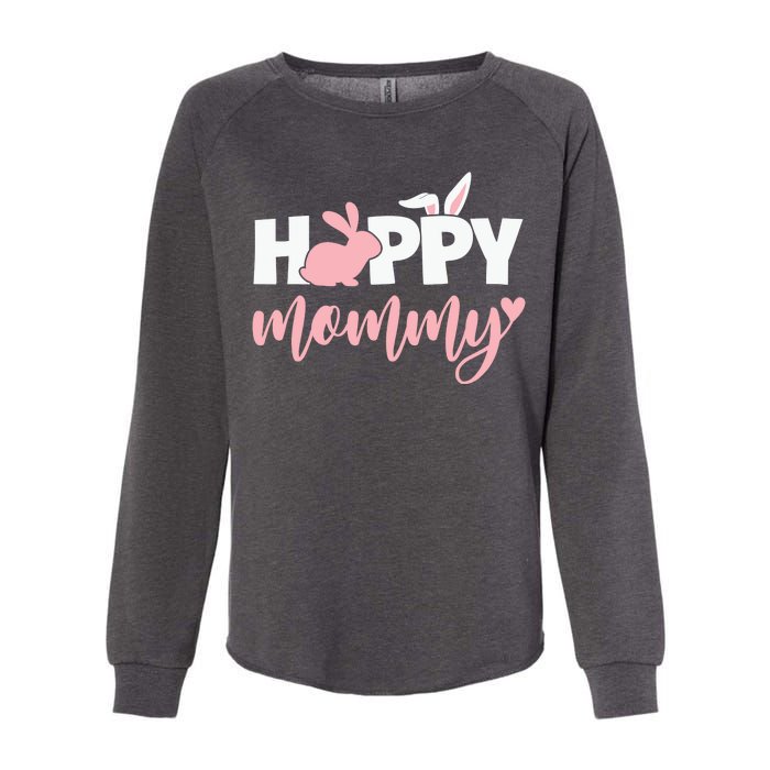 Happy Mommy Bunny Cute Holiday Womens California Wash Sweatshirt