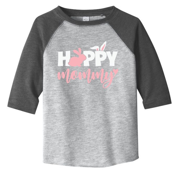 Happy Mommy Bunny Cute Holiday Toddler Fine Jersey T-Shirt