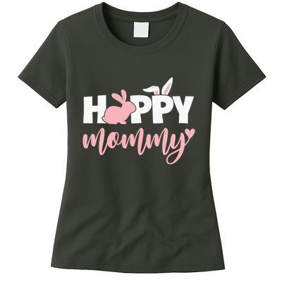 Happy Mommy Bunny Cute Holiday Womens T-Shirt