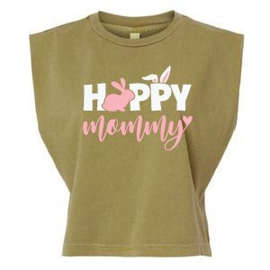 Happy Mommy Bunny Cute Holiday Garment-Dyed Women's Muscle Tee