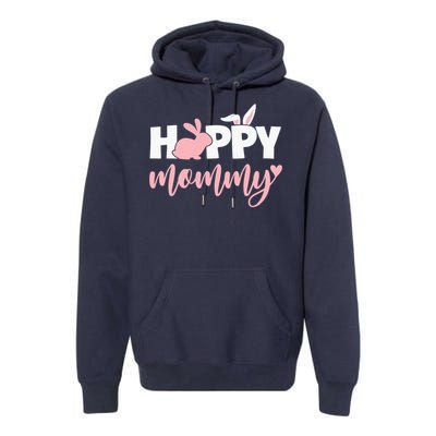 Happy Mommy Bunny Cute Holiday Premium Hoodie