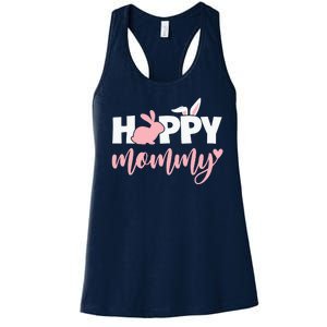 Happy Mommy Bunny Cute Holiday Women's Racerback Tank