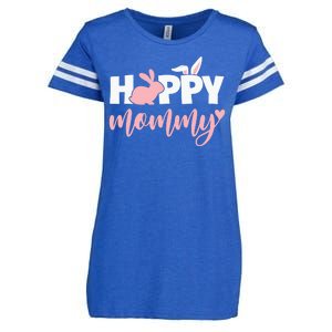 Happy Mommy Bunny Cute Holiday Enza Ladies Jersey Football T-Shirt