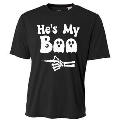 HeS My Boo Matching Halloween Pajama Couples HeS My Boo Cooling Performance Crew T-Shirt