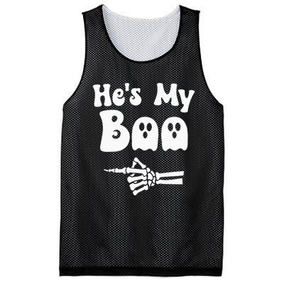 HeS My Boo Matching Halloween Pajama Couples HeS My Boo Mesh Reversible Basketball Jersey Tank