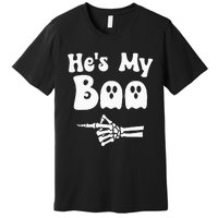 HeS My Boo Matching Halloween Pajama Couples HeS My Boo Premium T-Shirt