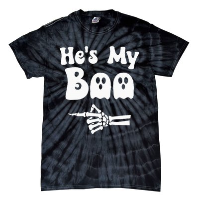 HeS My Boo Matching Halloween Pajama Couples HeS My Boo Tie-Dye T-Shirt