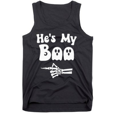 HeS My Boo Matching Halloween Pajama Couples HeS My Boo Tank Top