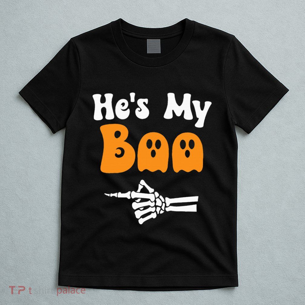 HeS My Boo Matching Halloween Pajama Couples HeS My Boo T-Shirt