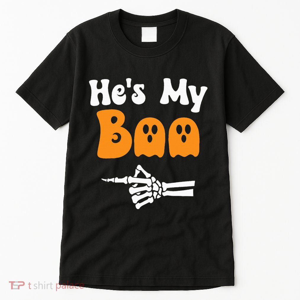 HeS My Boo Matching Halloween Pajama Couples HeS My Boo Tall T-Shirt