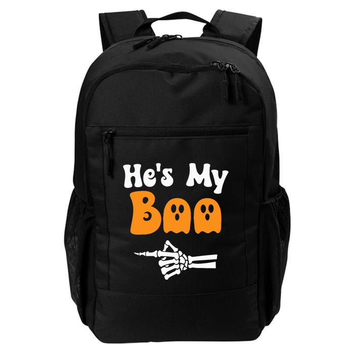 HeS My Boo Matching Halloween Pajama Couples HeS My Boo Backpack
