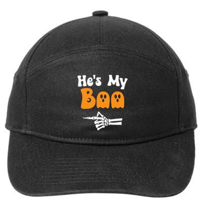 HeS My Boo Matching Halloween Pajama Couples HeS My Boo 7-Panel Snapback Hat