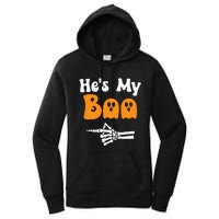 HeS My Boo Matching Halloween Pajama Couples HeS My Boo Women's Pullover Hoodie