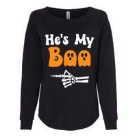 HeS My Boo Matching Halloween Pajama Couples HeS My Boo Womens California Wash Sweatshirt