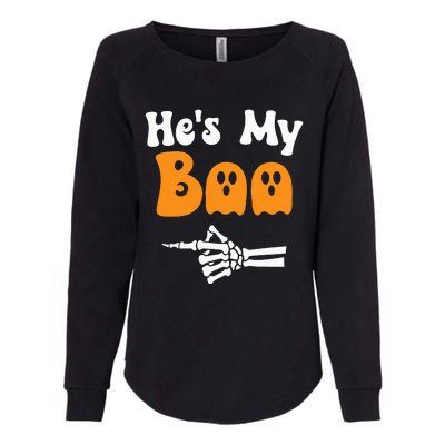 HeS My Boo Matching Halloween Pajama Couples HeS My Boo Womens California Wash Sweatshirt