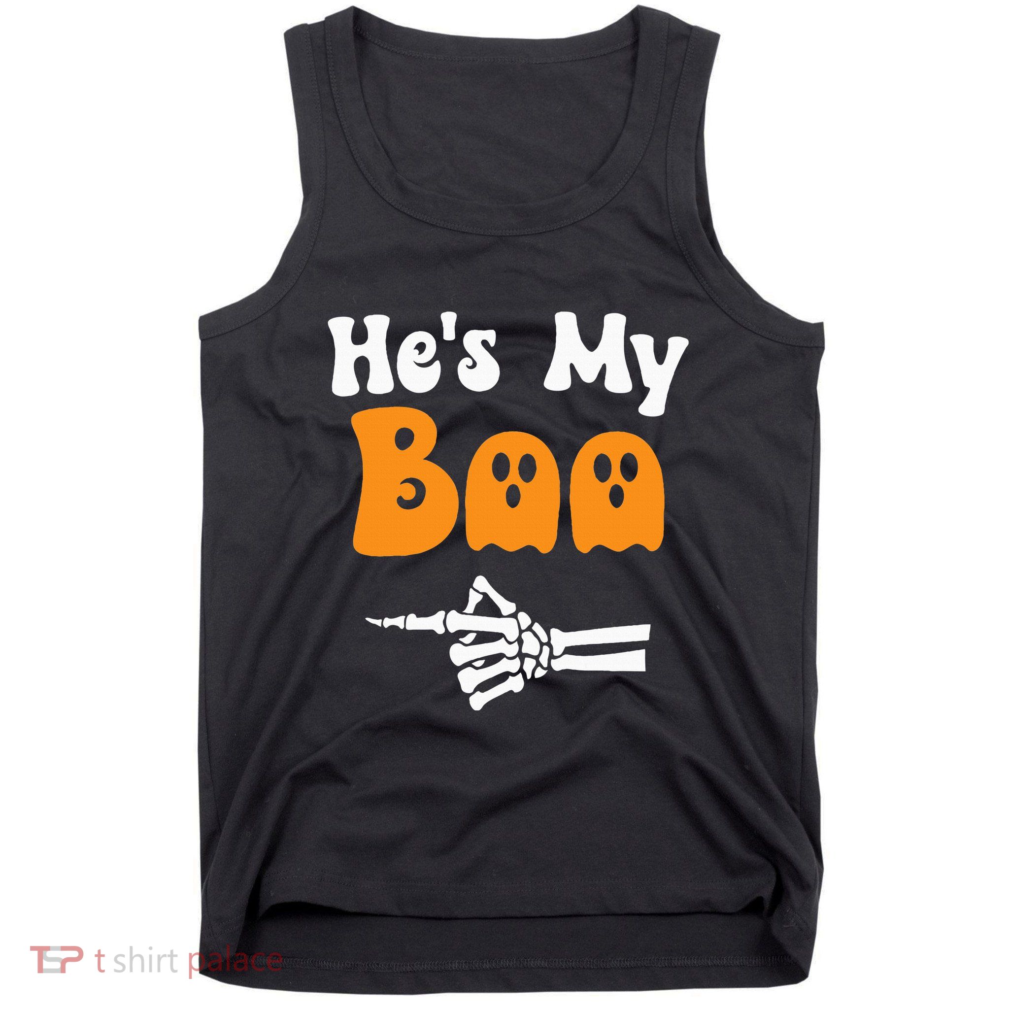 HeS My Boo Matching Halloween Pajama Couples HeS My Boo Tank Top