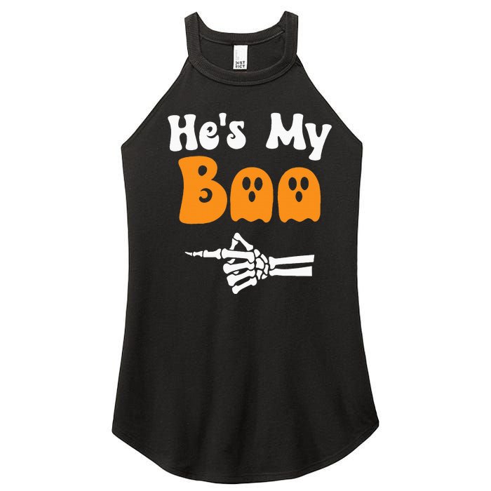 HeS My Boo Matching Halloween Pajama Couples HeS My Boo Women's Perfect Tri Rocker Tank