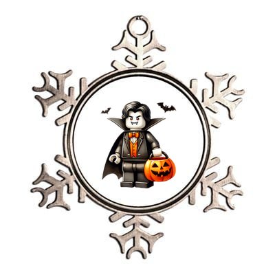 Halloween Master Builder Vampire Building Blocks Bricks Metallic Star Ornament