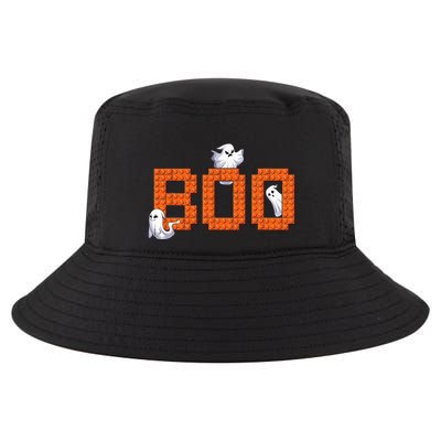 Halloween Master Builder Boo Ghost Building Blocks Bricks Cool Comfort Performance Bucket Hat