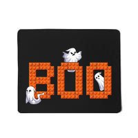 Halloween Master Builder Boo Ghost Building Blocks Bricks Mousepad