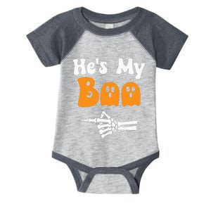 HeS My Boo Matching Halloween Pajama Couples HeS My Boo Infant Baby Jersey Bodysuit