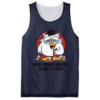 How Many Beers Does It Take Mesh Reversible Basketball Jersey Tank