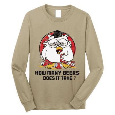 How Many Beers Does It Take Long Sleeve Shirt