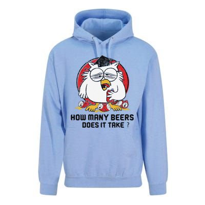 How Many Beers Does It Take Unisex Surf Hoodie