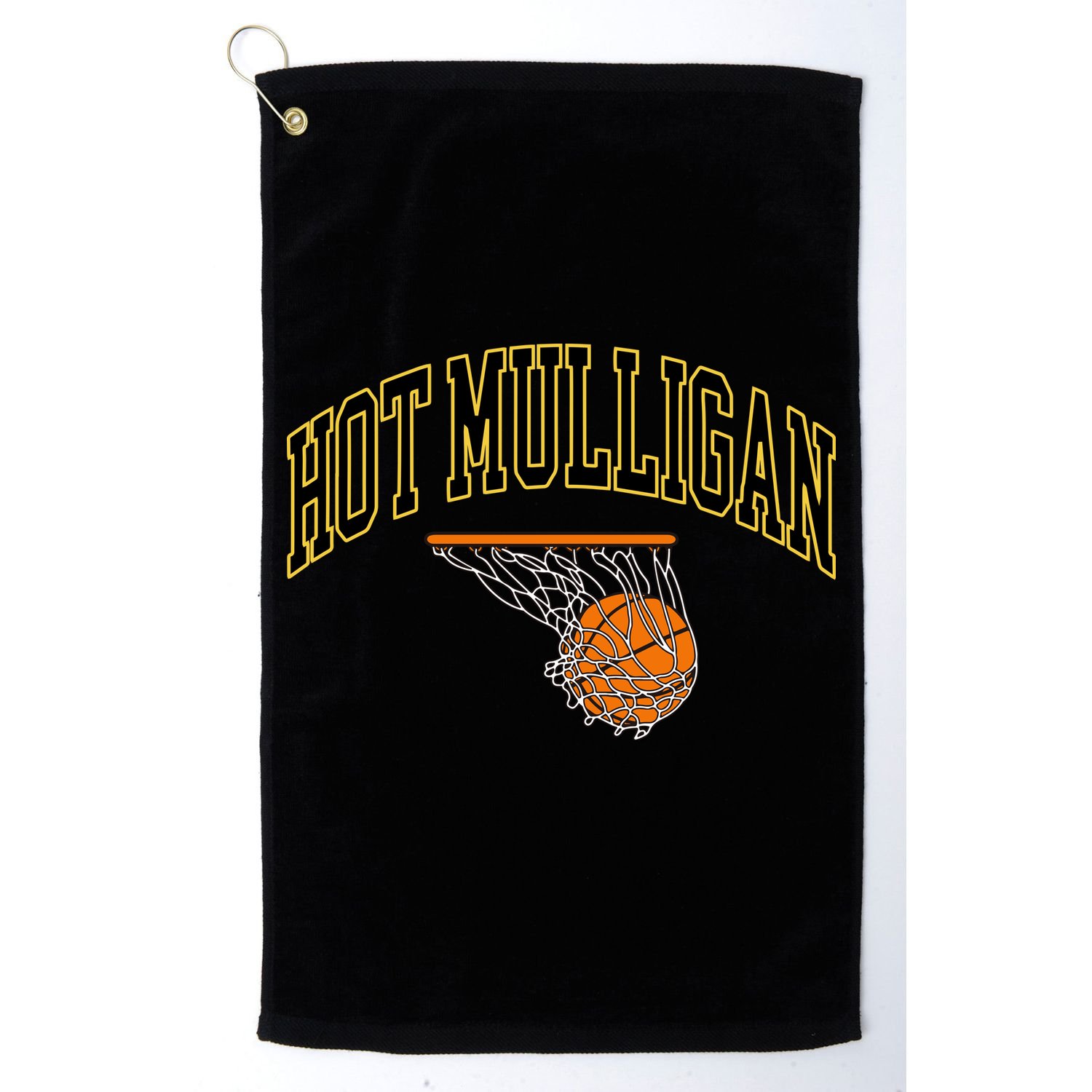 Hot Mulligan Basketball Golf Towel
