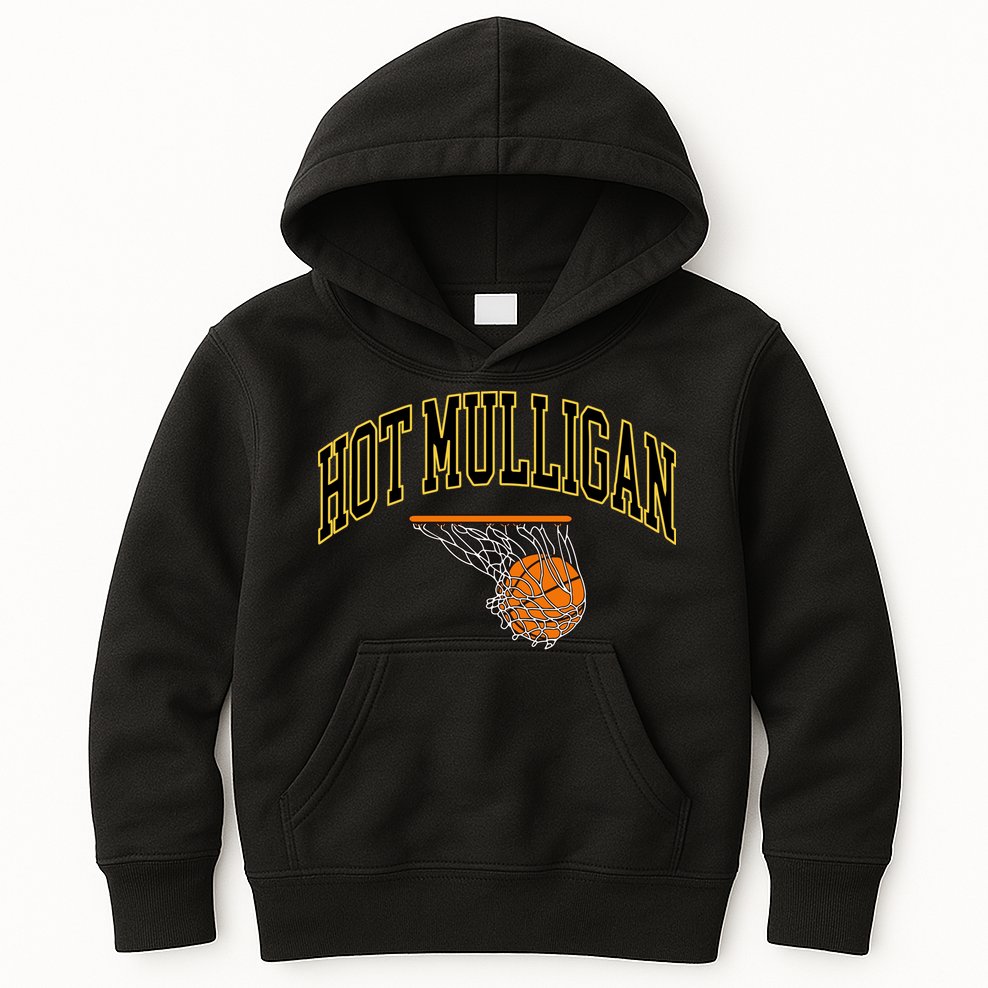 Hot Mulligan Basketball Kids Hoodie
