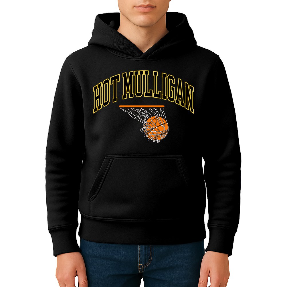 Hot Mulligan Basketball Kids Hoodie