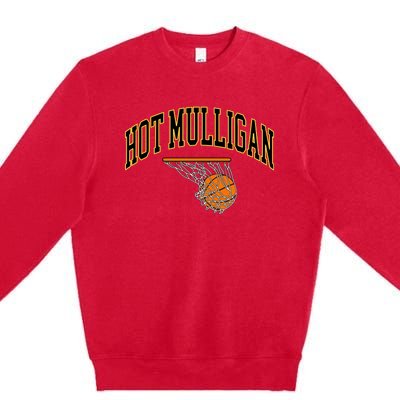 Hot Mulligan Basketball Premium Crewneck Sweatshirt